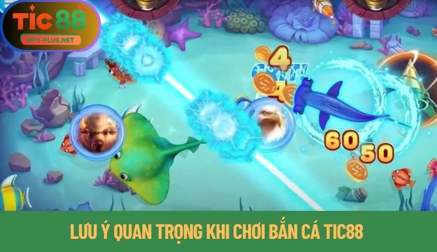 Hướng Dẫn Tân Thủ Bắn Cá Tic88 Dễ Hiểu Nhất 3 Lưu ý quan trọng khi chơi bắn cá Tic88