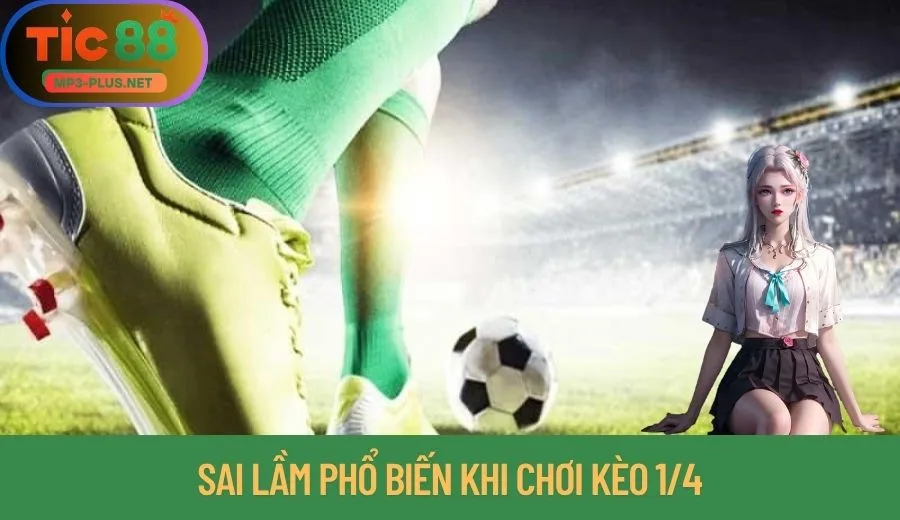 Kèo Chấp 1/4 Trong Cá Cược Tic88 3 Sai lầm gây ảnh hưởng kết quả cuối cùng của kèo chấp 1/4