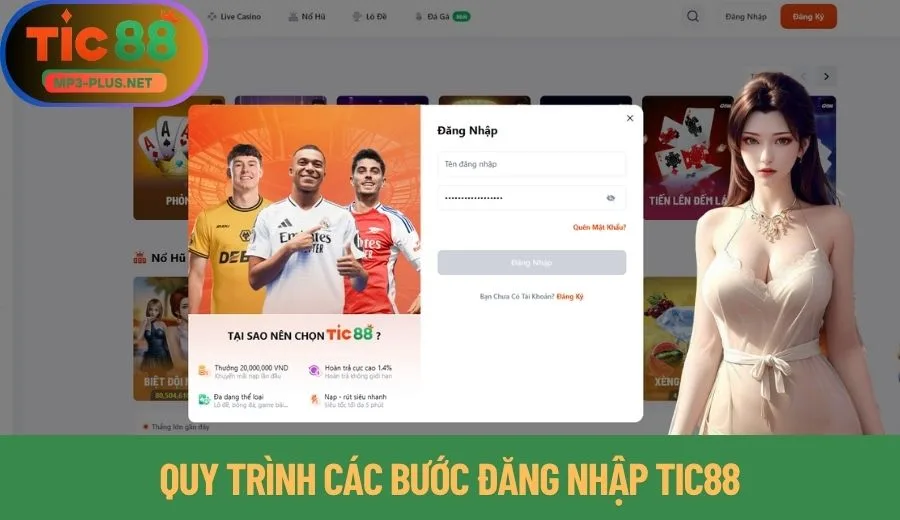 Đăng Nhập Tic88 Thao Tác Truy Cập Thành Công Trong Tích Tắc 1 Quy trình các bước đăng nhập Tic88